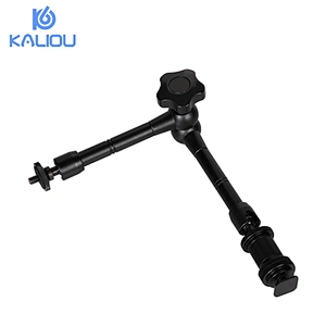 Kaliou Camera Clamp Ball Head Magic Friction Arm Mount Super Crab Clamp Articulating For DJI Ronin Gimbal DSLR LCD Monitor LED