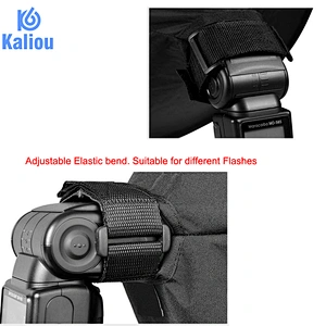 High quality 44cm portable photo studio photography speedlight black light softbox lighting kit