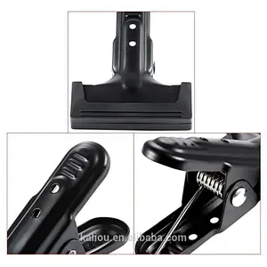 Kaliou Wholesale Photography Metal Big Spring Clamp for Camera Studio or Backgrounds