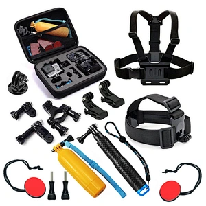 Kaliou universal mobile phone tripods Hero5 accessory  kit Chest Head Strap Mount for gopros other camera accessories