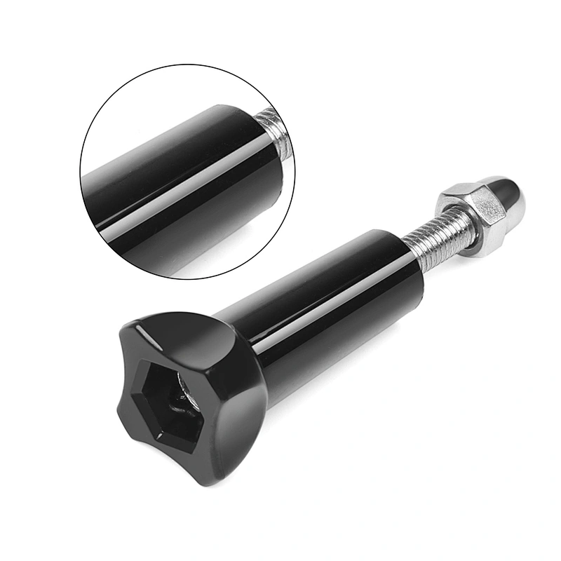 Kaliou摄像机安装螺栓，带三脚架适配器，用于GoPros Heros 7 5 6 4 Sessionro其他凸轮配件