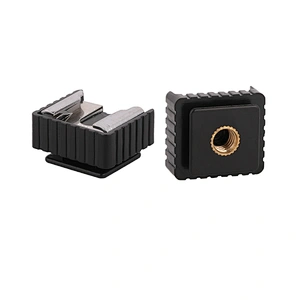 Kaliou SC-6 Hot Shoe Adapter Standard Mount cold shoe to 1/4 Thread For Flash Speed lite Tripod Photo Studio Accessories