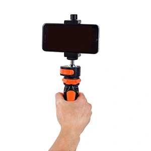 Mini flexible portable sponge Colorful table Tripod Stand for GoPros SLR DSLR DV Camera Small Camera phone Holder Stand Green