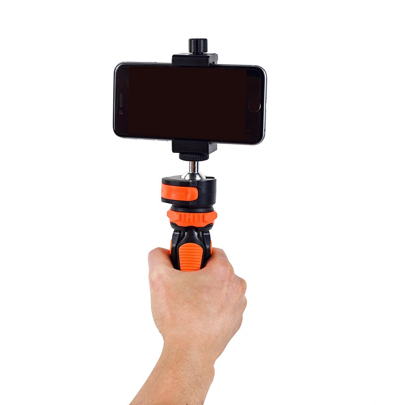 Mini flexible portable sponge Colorful table Tripod Stand for GoPros SLR DSLR DV Camera Small Camera phone Holder Stand Green