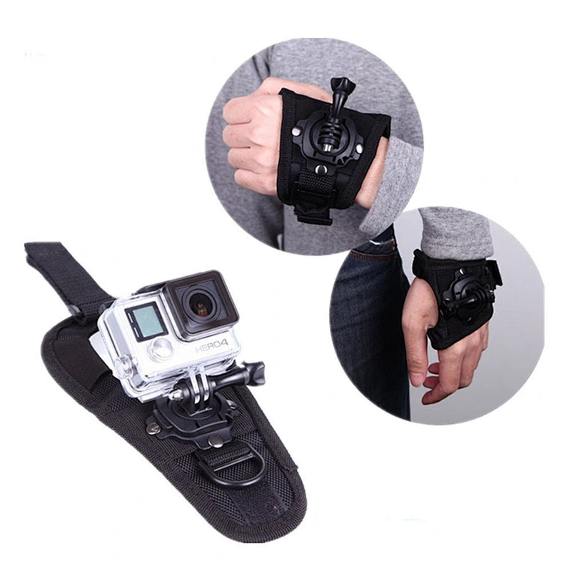 Good price for 360 Degree Rotation Wrist Hand Strap Band Tripod Mount Holder Arm Belt for action camera
