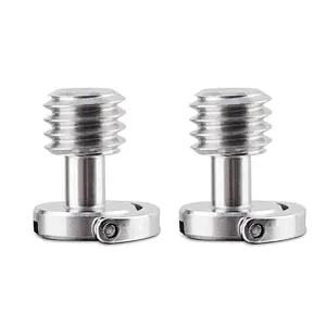 Factor DSLR camera accessories supplier Universal precision C ring dslr camera screw mount quick release plate adapter screw 3/8
