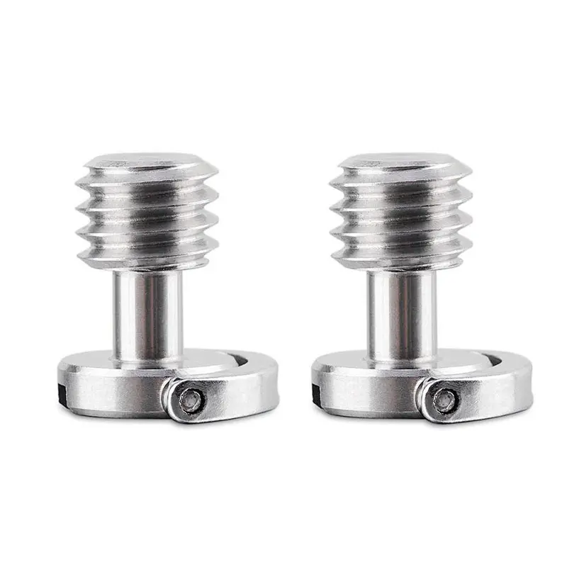 Factor DSLR camera accessories supplier Universal precision C ring dslr camera screw mount quick release plate adapter screw 3/8
