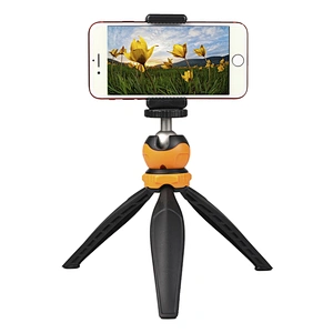 Kaliou 2019 Hot New Universal Portable Mini Monopod Tripod for Smartphone for Gopros 7 6 5 with Ball Head Orange/Black/Red/Blue