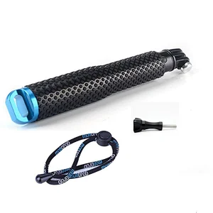 Kaliou Colorful Waterproof Aluminium 19 inch Selfie Stick Monopod for Go Pro 7 6 5 4 3 2 1 Sj4000 Sj8 pro Yi 4K Action Camera