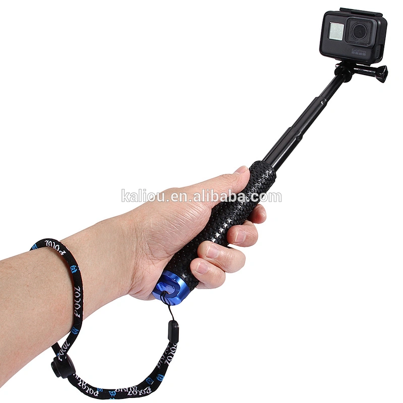 Wholesale Adjustable Telescoping Monopod Handheld Extension Selfie Stick for Action Cameras