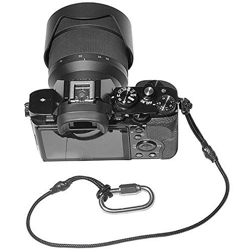Kaliou Go pro Camera Strap Hanging Wire Safety Rope with Safety Hook for Gopros heros 7 6 5 4 3+ 3 SCJAMs SJ4000 Sport Camera