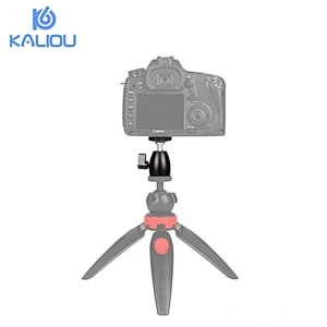 Kaliou 360 Degree Rotating Swivel Mini Tripod Ball Head 1/4