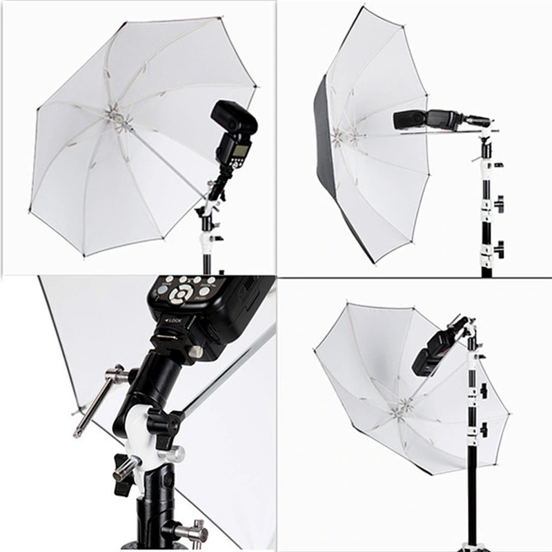 China 3 section U shape Type Swivel Flash Bracket For Umbrella Holder Light Stand Adjustable
