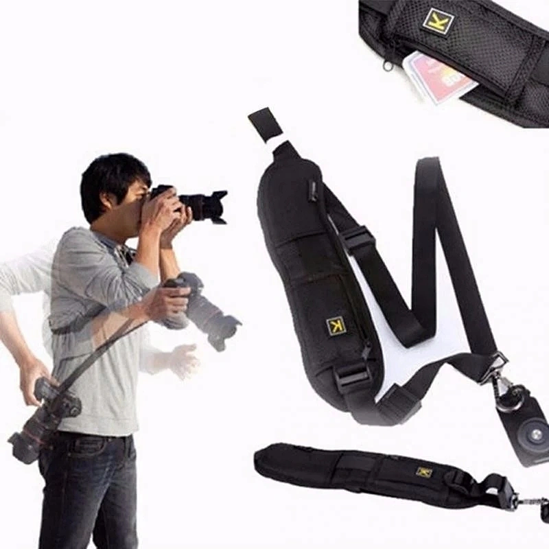 Quick Release DSLR Camera Neck Shoulder Strap with Metal Quick Rease Plate