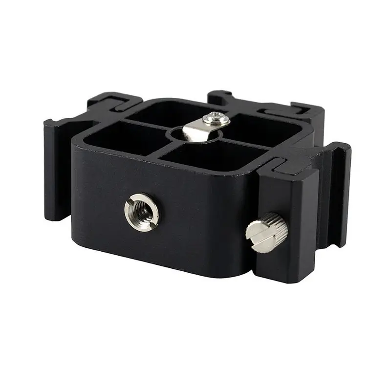 Kaliou 3 in 1 Triple Hot Shoe Mount Adapter For Flash Light Umbrella Holder Camera Photo Studio