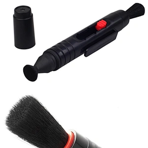 Kaliou 3 in1 Blower Dust Cleaner for Camera Cleaning Lens Brush Air Blower Wipes Clean Cloth Kit for Digital Camera DSLR