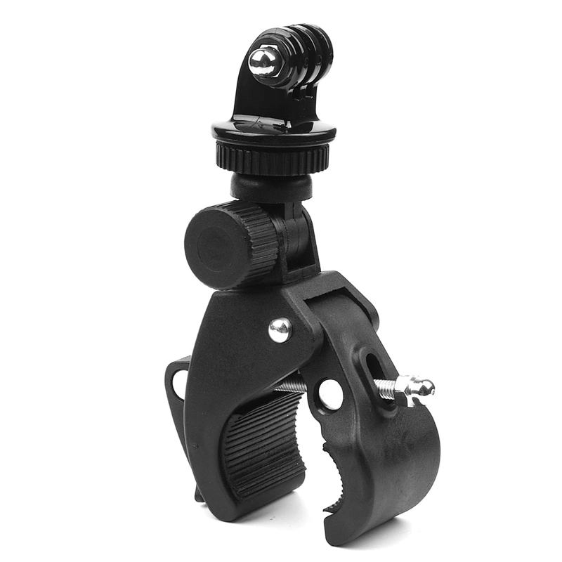 Kaliou for GoPros 180旋转自行车手杆夹，带适配器，可安装其他相机配件
