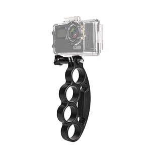 New Handheld Knuckle Finger Grip Bracket Mount Selfie Accessory for GoProHeros 6 7 5 4 3 Yi 4K Sjcams SOOCOO Eken H9 Action Cam