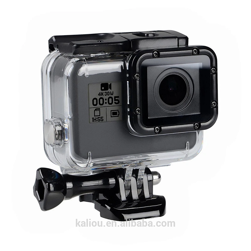 Dustproof Waterproof Protective Case with Lens Can be Removable for Go pro hero5