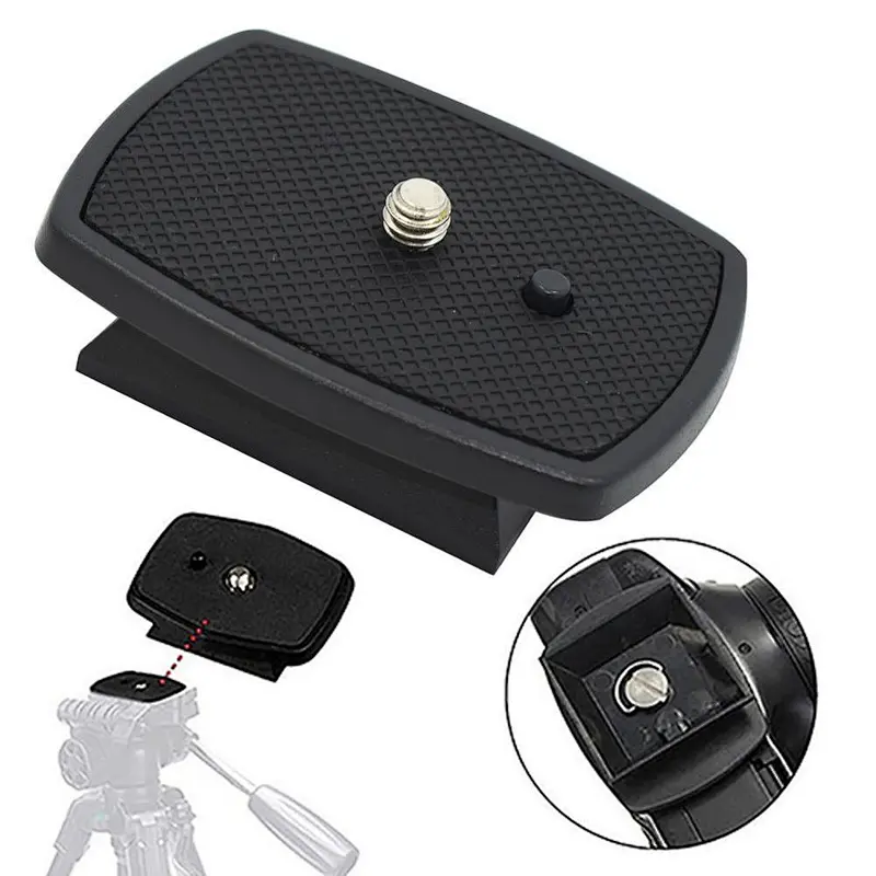Tripod Monopods Quick Release Plate Screw Adapter Mount Head Replace for Velbon Cx-444 Cx-888 Sonys VCT-D580RM VCT-D680RM