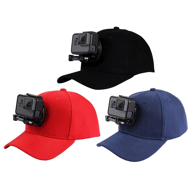Factory price for Baseball Sun Cap Hat With Camera Buckle Mount For Go Pros Action Camera Adjustable