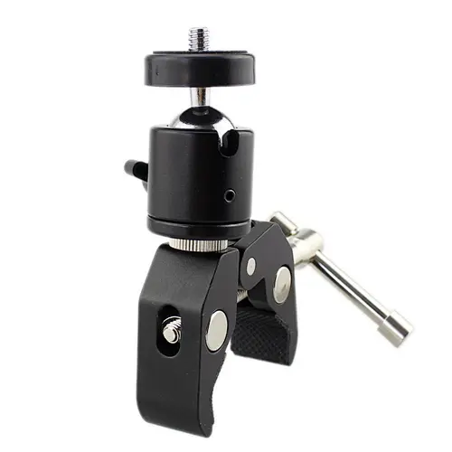 Kaliou Super Crab Clamp Ball Spherical Mount Mul-ti function Holder Light Stand Camera Attach