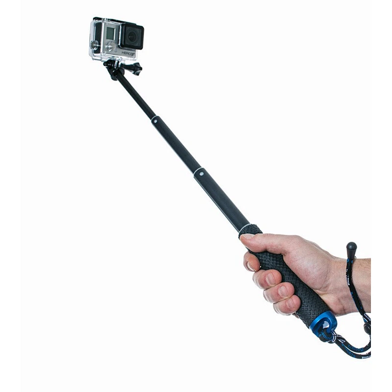 Light weight tripod 19 Inch Extendable Camera Selfie Stick Action Camera Handheld Monopod for GoprosHEROs 5/2/3/3+/4 for SJ4000
