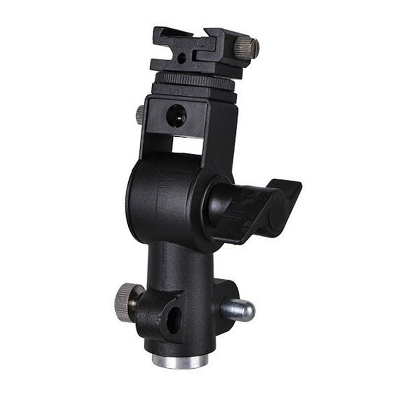 in stock Umbrella Tripod Holder Flash Mount D-Type Flash Holder Bracket for Camera Flash Lamp Light