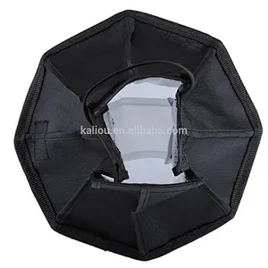 Portable photography equipment Mini Foldable 30cm Octagonal Flash Light Diffuser Softbox for camera