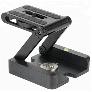 Camera Mounting Plate Folding Z-type Base Plate for DSLR Cameras, Tilt Head Tripod Mount Plate for Tripods Monopods Camera Slide
