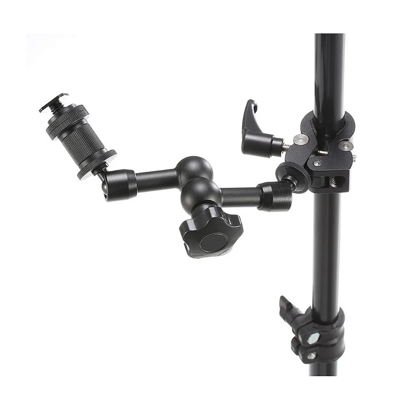 Kaliou Adjustable Articulating function Magic Arm + Super Clamp Crab Clip For camera Camcorder LCD Monitor LED Light DSLR Camera