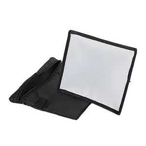 Kaliou 20cm Universal Mini Softbox Flash Diffuser Portable Camera On-top Soft Box 8 Square Photo Studio Soft Tent for Camera