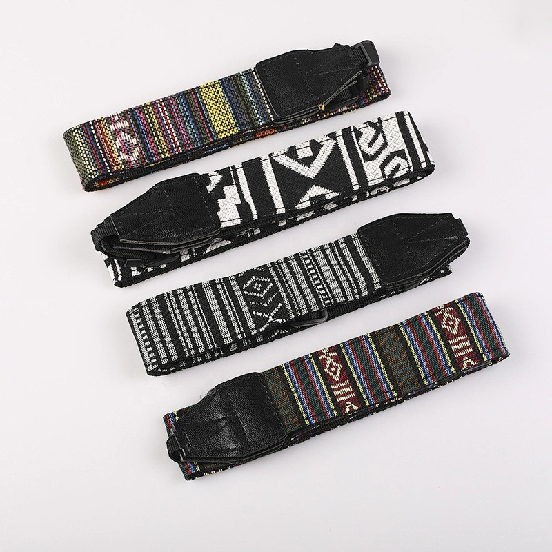 Kaliou Fashionable Colorful Ethnic Style Cotton Yard Pattern Camera Shoulder Neck Strap for Canons/Nikons/Sonys/Pentaxs