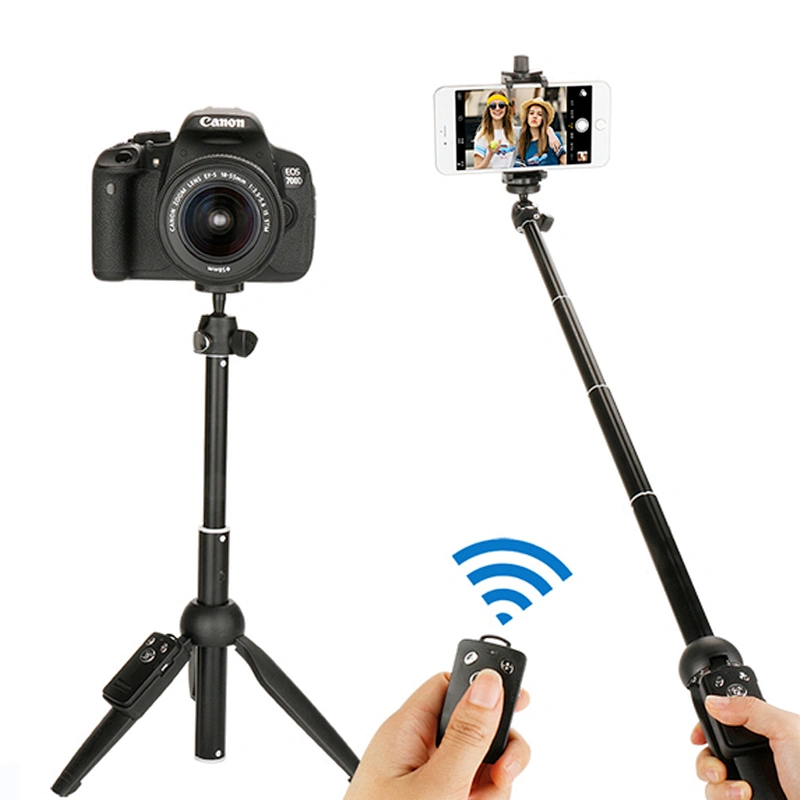 Kaliou Foldable Yunteng 9928  Selfie Stick Tripod Bluetooth Tripod with Remote Shutter for Go pro 7 6 5 4 3 2 Smartphone Dslr