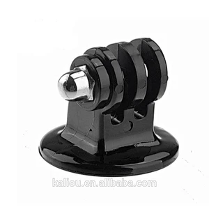 Factory direct hot sale Mini Black Universal Photography Tripod Mount Adapter for all Go Pro Sport Cameras