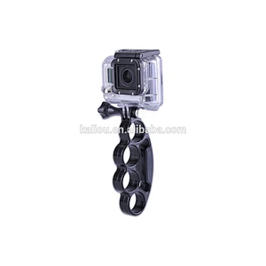 Kaliou Knuckle Hand Finger Grip Mount Handle Houlder For Action Camera for GoPros 4/3+/3/2/1
