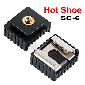 Kaliou New Camera Metal Hot Shoe Mount Adapter To 1/4