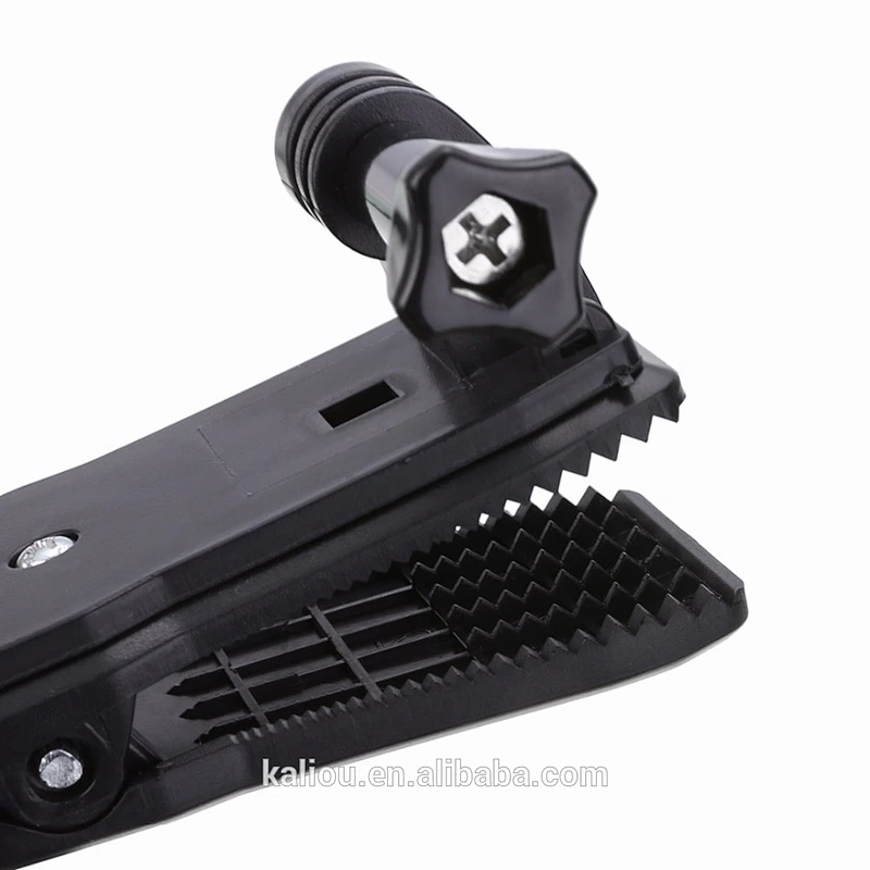 Factory 360 Degree Rotatory Fast Clamp Mount Backpack Clip for Go Pro