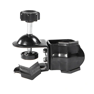 Kaliou Heavy duty  double clip clamp C/U type photo studio light with stand ball head   1/4