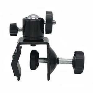 Flex Clip Clamp Mount Tripod Ball Head for GoproHero, SJCAMs Action Camera, DSLR, Telescope, Flash Bracket,