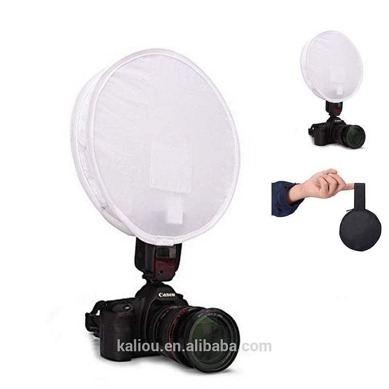 Kaliou Three color gray card soft light box 30cm folding flash soft box MK910
