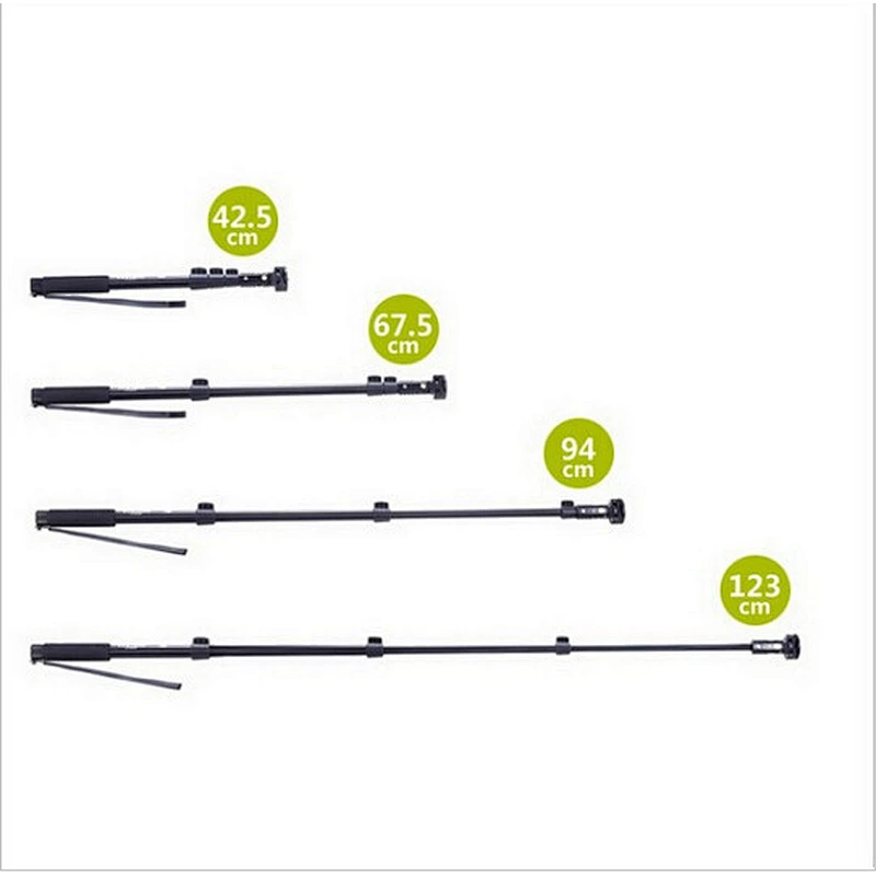 Kaliou Original Yunteng 1288 Selfie Stick Strong Monopod for camera tripod