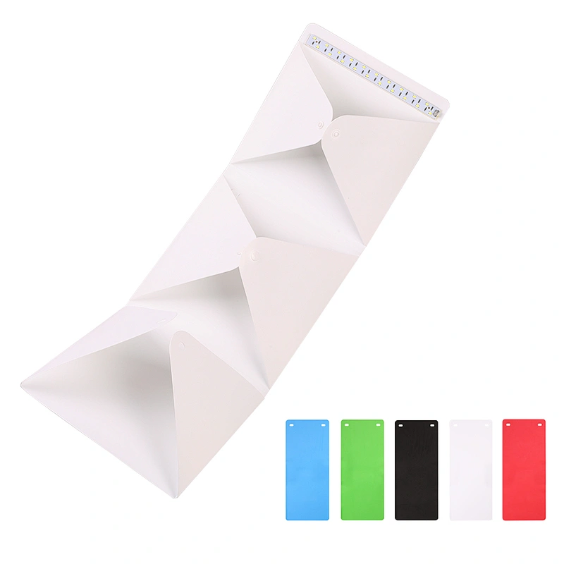 Kaliou 5-color Tent Professional Foldable Portable Min 24cm Button Type Photo Light Studio Box With 5 Colors Background Tent