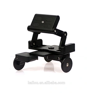 SLR Photography Mini Diversified Folding Tricycle Desktop Rail Drift Slide Car