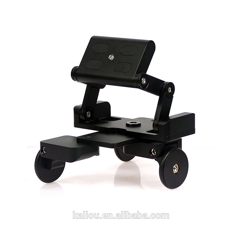 SLR Photography Mini Diversified Folding Tricycle Desktop Rail Drift Slide Car