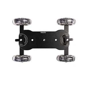 Kaliou Adjustable Friction Articulating 7 Inch Magic Arm with Rail Dolly Car for DSLR Camera Rig / LCD / DV  / LED Monitor