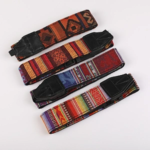 Kaliou Fashionable Colorful Ethnic Style Cotton Yard Pattern Camera Shoulder Neck Strap for Canons/Nikons/Sonys/Pentaxs
