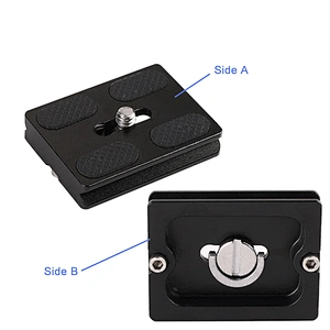 Kaliou Universal Metal PU-50 Quick Release Plate For Benro Arca Swiss Tripod Ball Head Camera Tripod Adapter Mount Plate Board