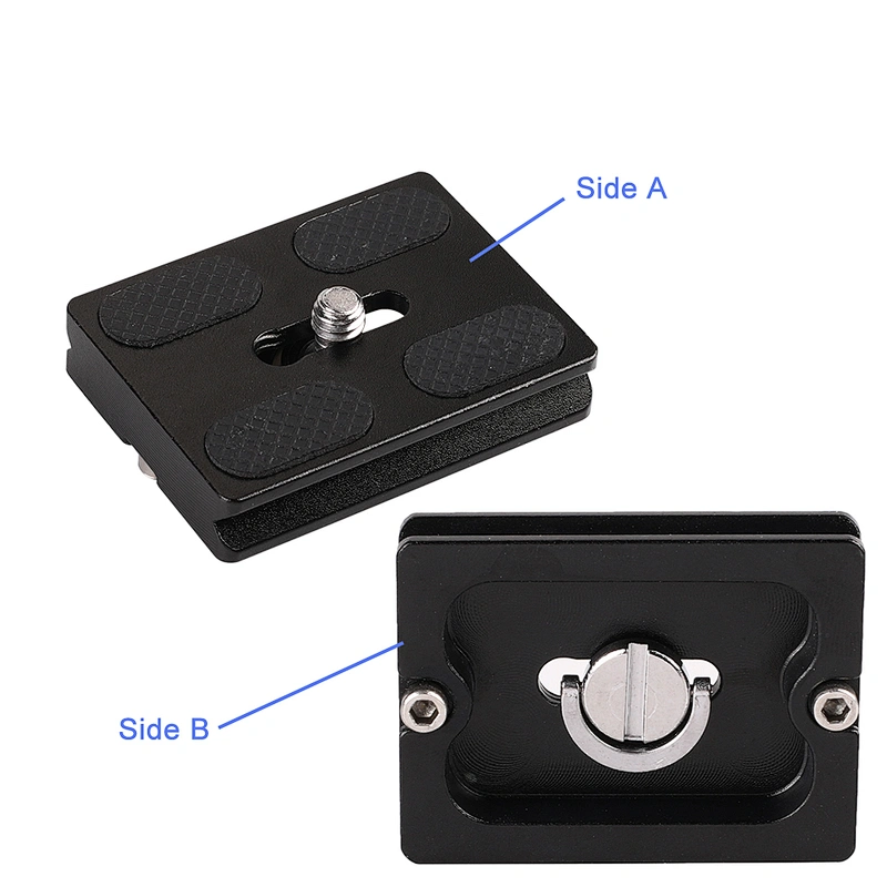 Kaliou Universal Metal PU-50 Quick Release Plate For Benro Arca Swiss Tripod Ball Head Camera Tripod Adapter Mount Plate Board