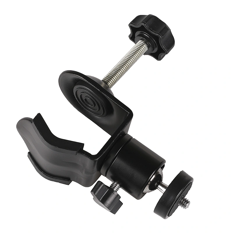 Kaliou Photography Mini Ball Head Tripod Head 1/4 Inch Thread Screw Clamp Clip Stand Holder for Digital DSLR Camera Tri